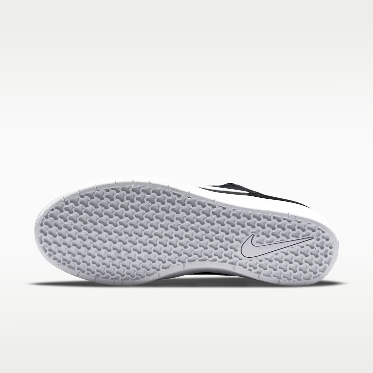 Nike SB Force 58 Skate Shoe - Black/Black/White - Image 2