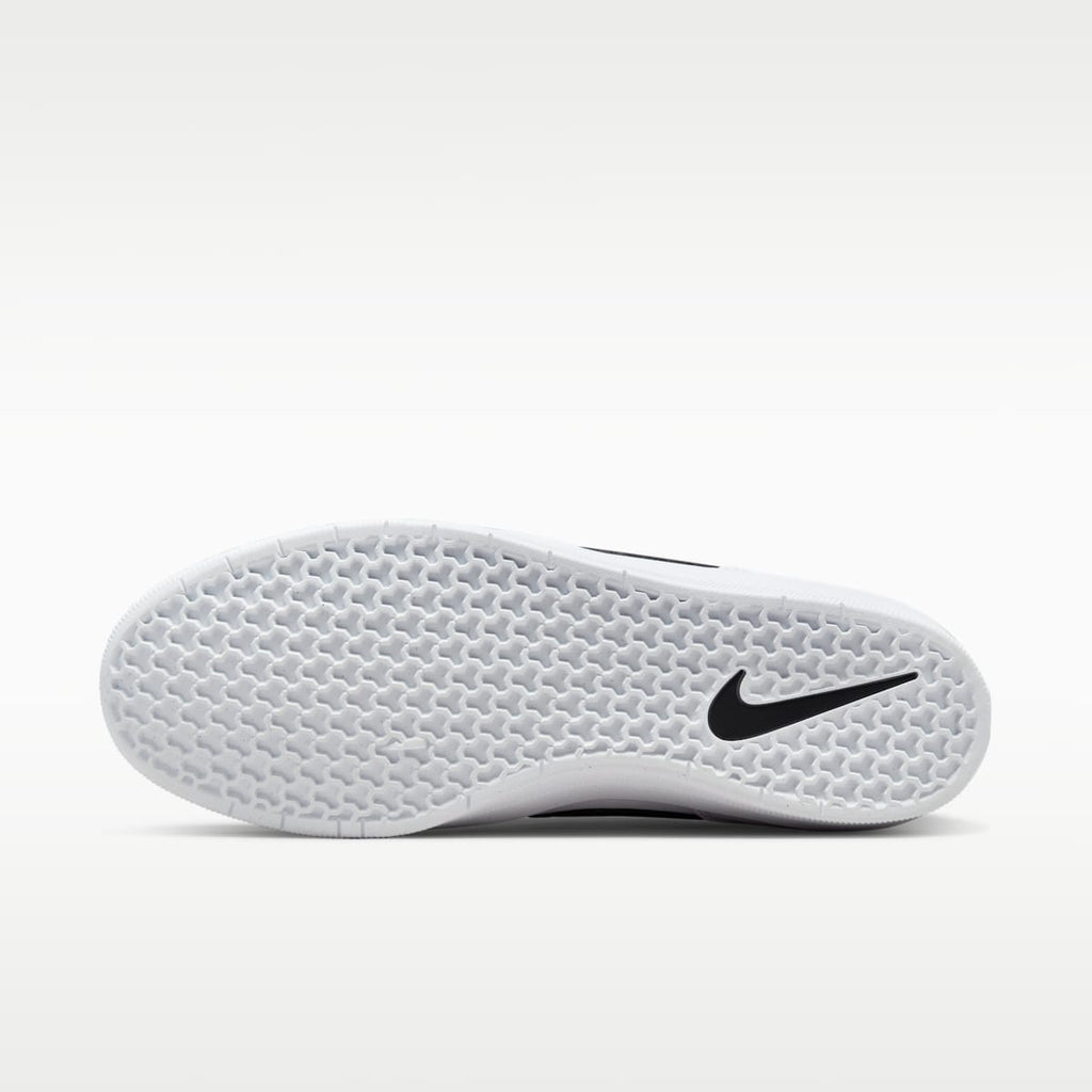 Nike SB Force 58 Premium Skate Shoes - White/White/White/Black - Image 2