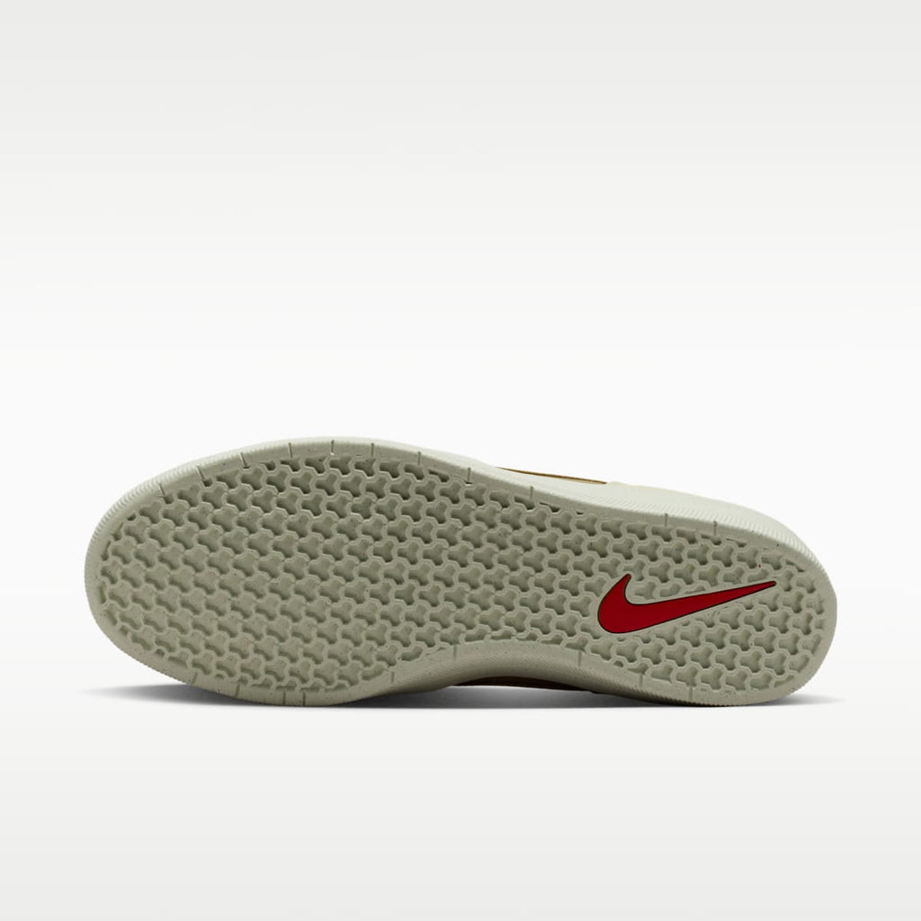 Nike SB Force 58 Skate Shoes - Coconut Milk/Neutral Olive/University Red/Linen - Image 2