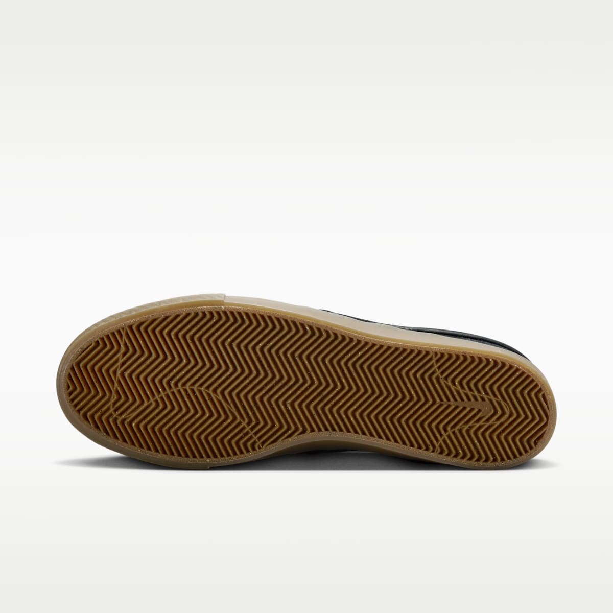 Nike SB Janoski+ Slip Skate Shoes - Black/Black/Gum Light Brown/Black - Image 2