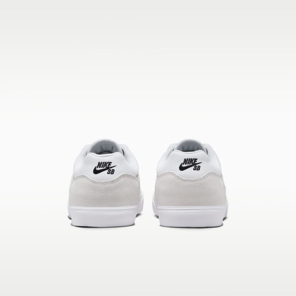 Nike SB Malor Skate Shoes - White/Summit White/Gum Light Brown/Black - Image 6