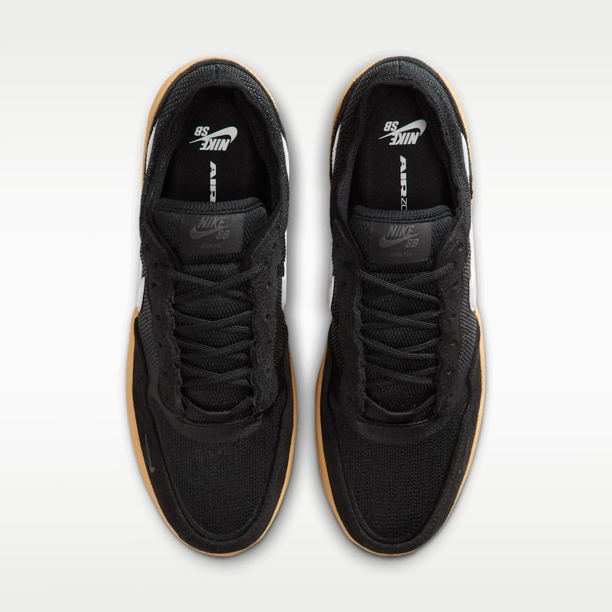 Nike SB PS8 Men's Shoes - Black/Anthracite/Gum Yellow/White - Image 4