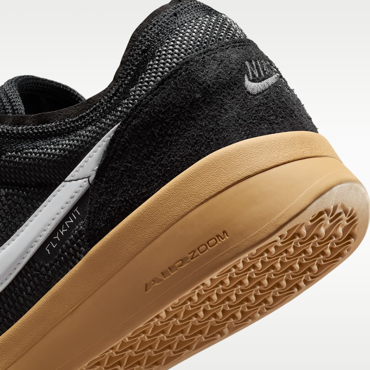 Nike SB PS8 Men's Shoes - Black/Anthracite/Gum Yellow/White - Image 8