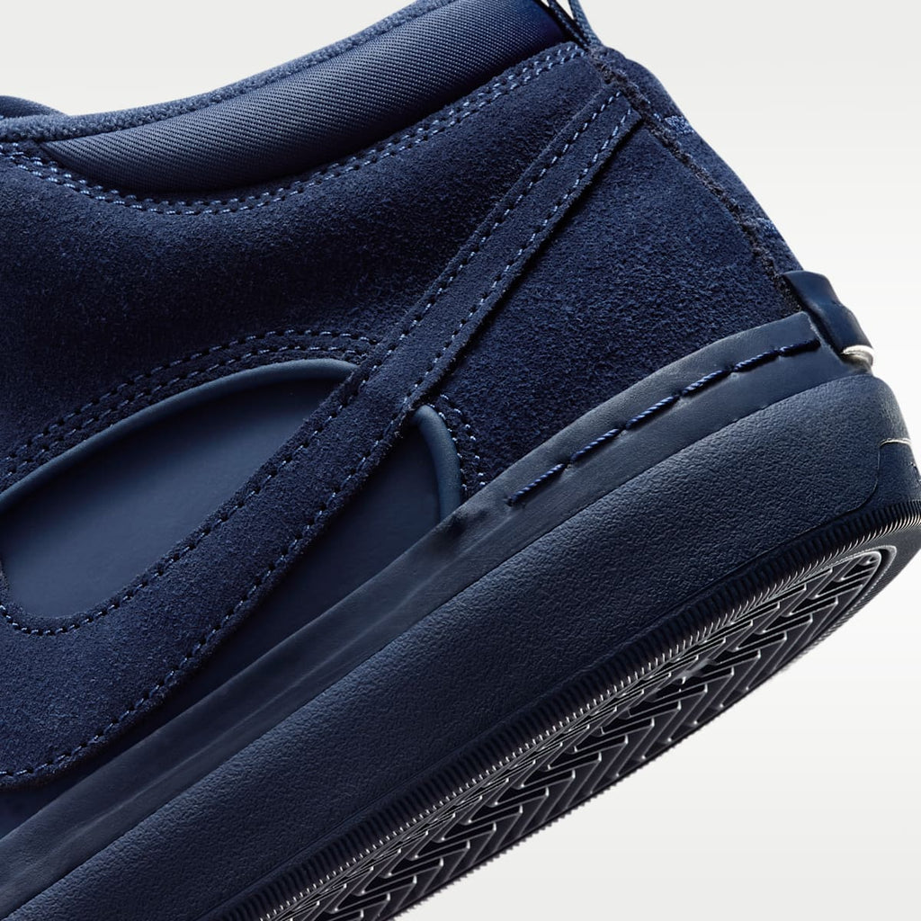 Nike SB React Leo Skate Shoes - Navy/Navy/Navy - Image 8