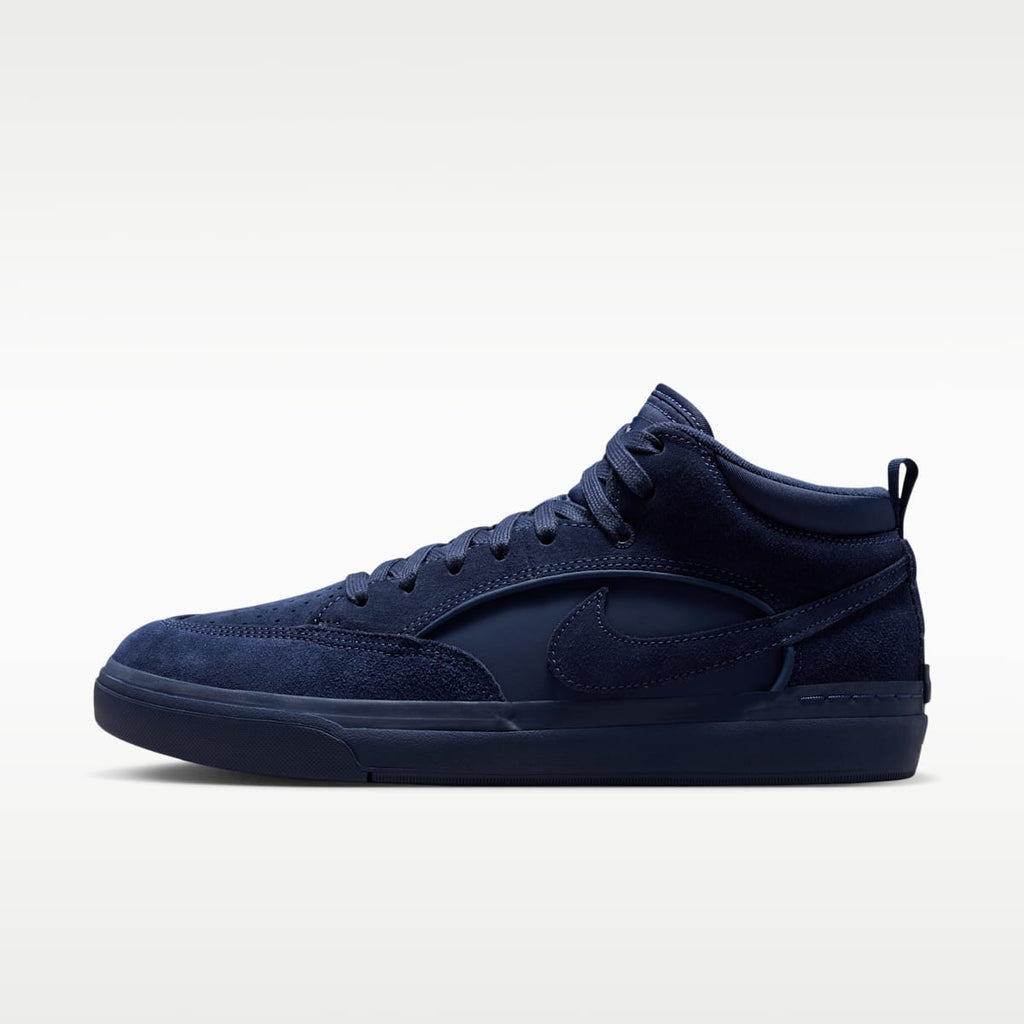 Nike SB React Leo Skate Shoes - Navy/Navy/Navy - Image 1