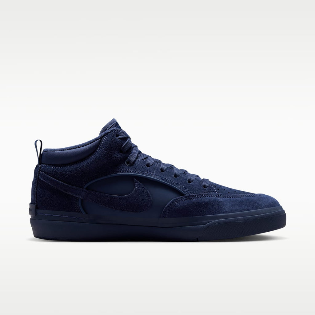 Nike SB React Leo Skate Shoes - Navy/Navy/Navy - Image 3