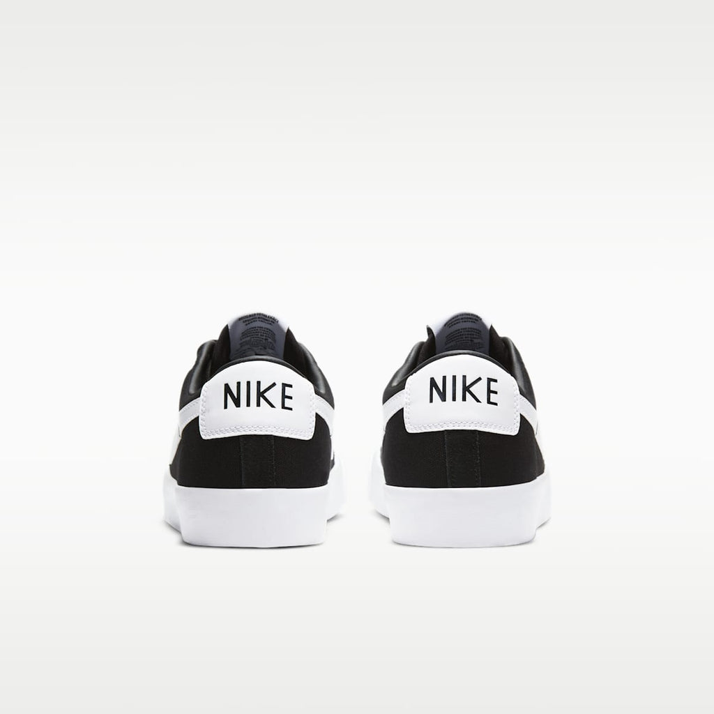 Nike SB Zoom Blazer Low Pro GT Skate Shoes - Black/Black/Gum Light Brown/White - Image 6