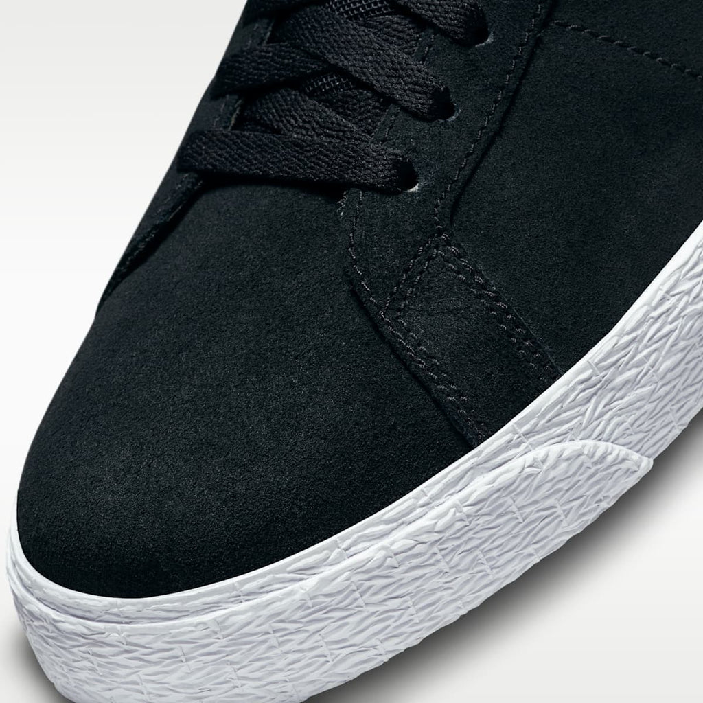 Women's Nike SB Zoom Blazer Mid Skate Shoes - Black/White/White/White
