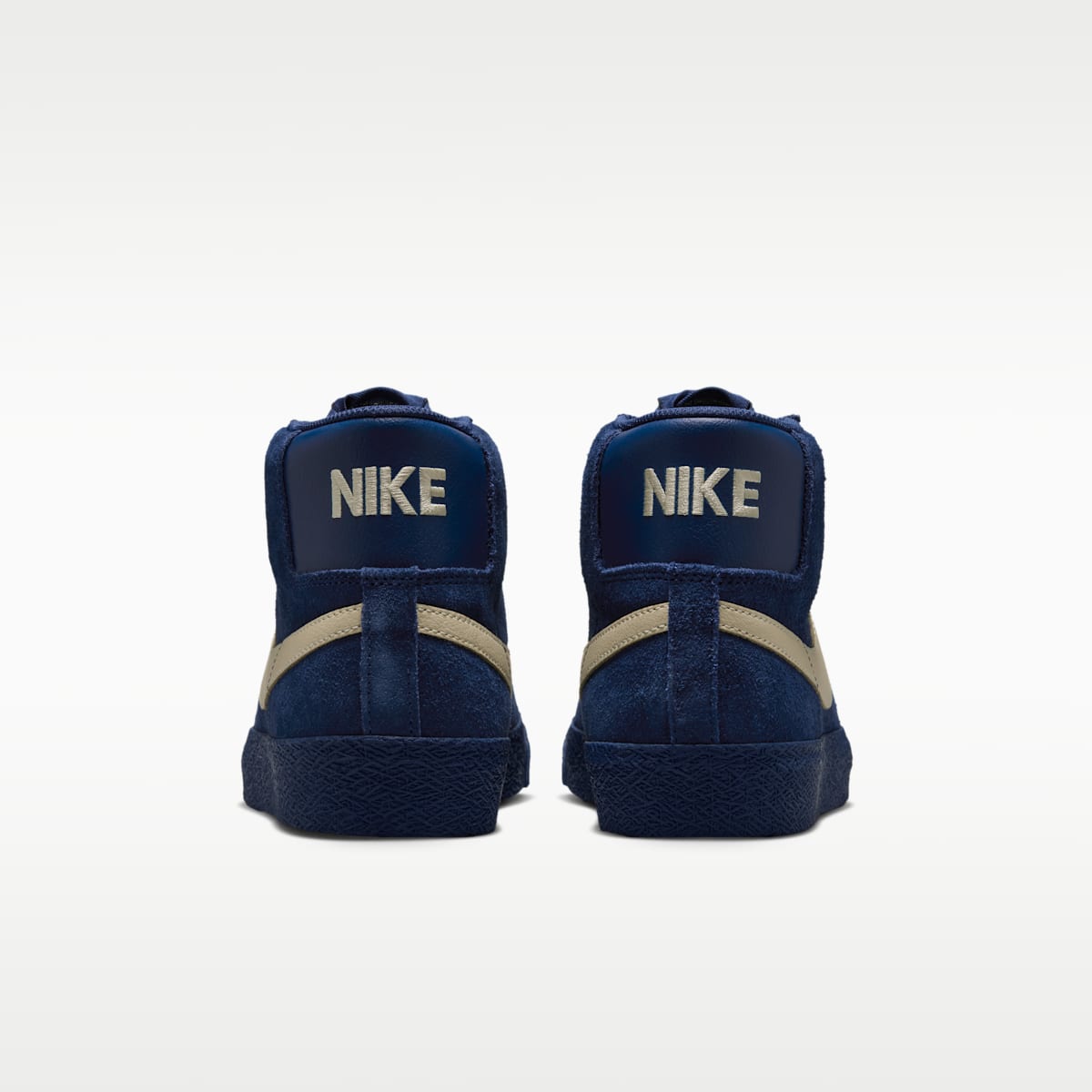 Nike SB Zoom Blazer Mid Skate Shoes - Coastal Blue/Coastal Blue/Pale Yellow - Image 6