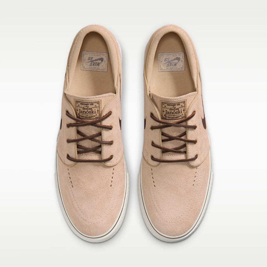 Nike SB Zoom Janoski OG+ Skate Shoes - Linen/Sail/Light Chocolate - Image 4