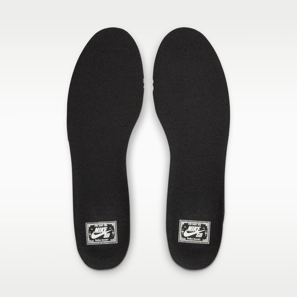 Nike SB Zoom Janoski OG+ Skate Shoes - Black/Black/White/White - Image 9