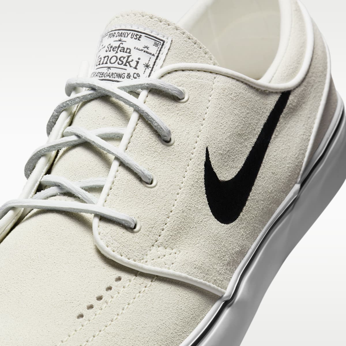 Women's Nike SB Zoom Janoski OG+ Skate Shoes - Summit White/Summit White/White/Black