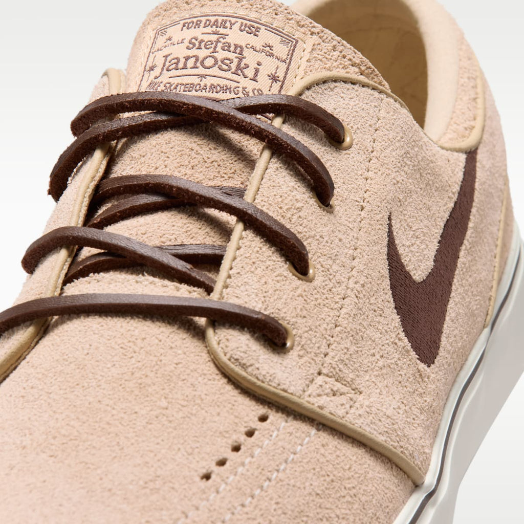 Nike SB Zoom Janoski OG+ Skate Shoes - Linen/Sail/Light Chocolate - Image 7