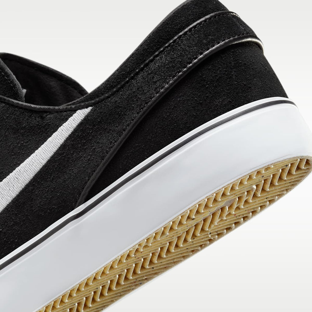 Nike SB Zoom Janoski OG+ Skate Shoes - Black/Black/White/White - Image 8
