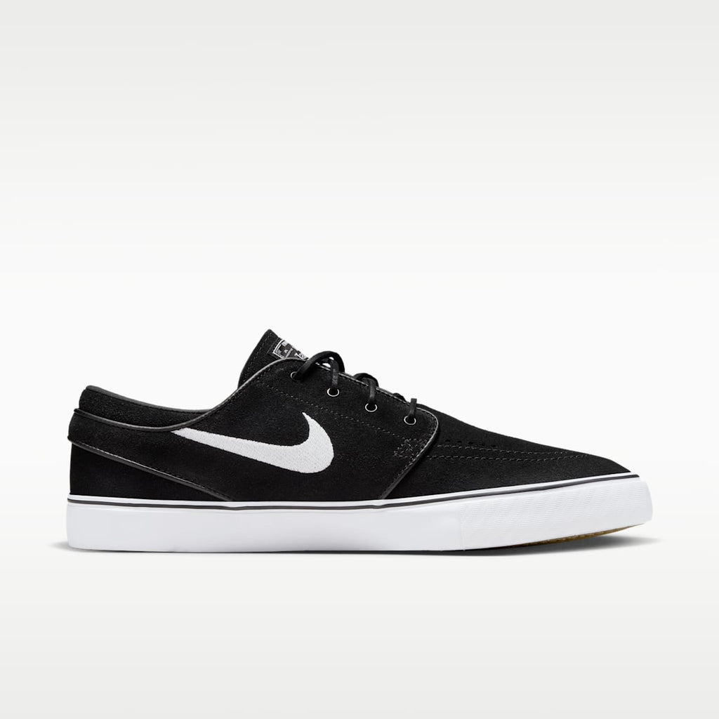 Nike SB Zoom Janoski OG+ Skate Shoes - Black/Black/White/White - Image 3