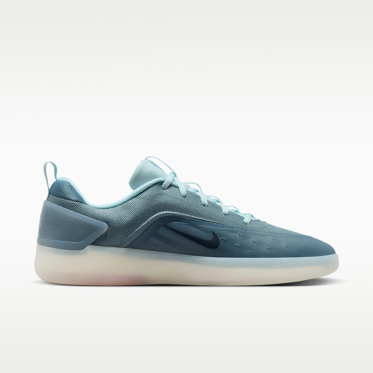 Nike SB Zoom Nyjah 4 Skate Shoes - Glacier Blue/Smokey Blue/Sail/Black - Image 3
