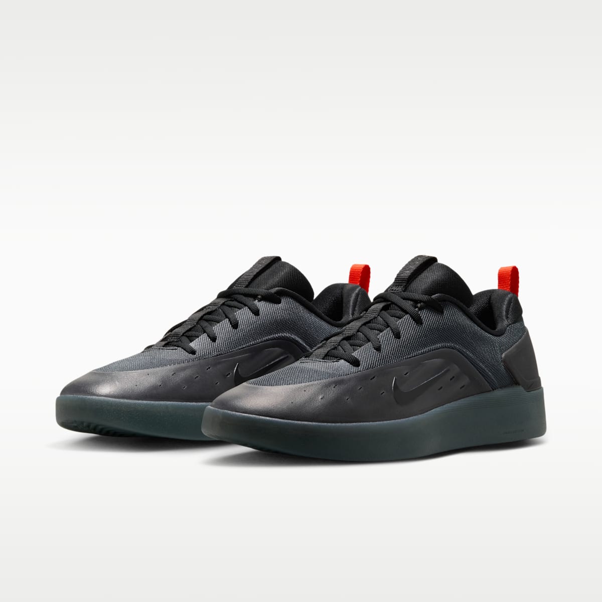 Nike SB Zoom Nyjah 4 Skate Shoes - Cool Grey/Wolf Grey/Cool Grey/White - Image 5