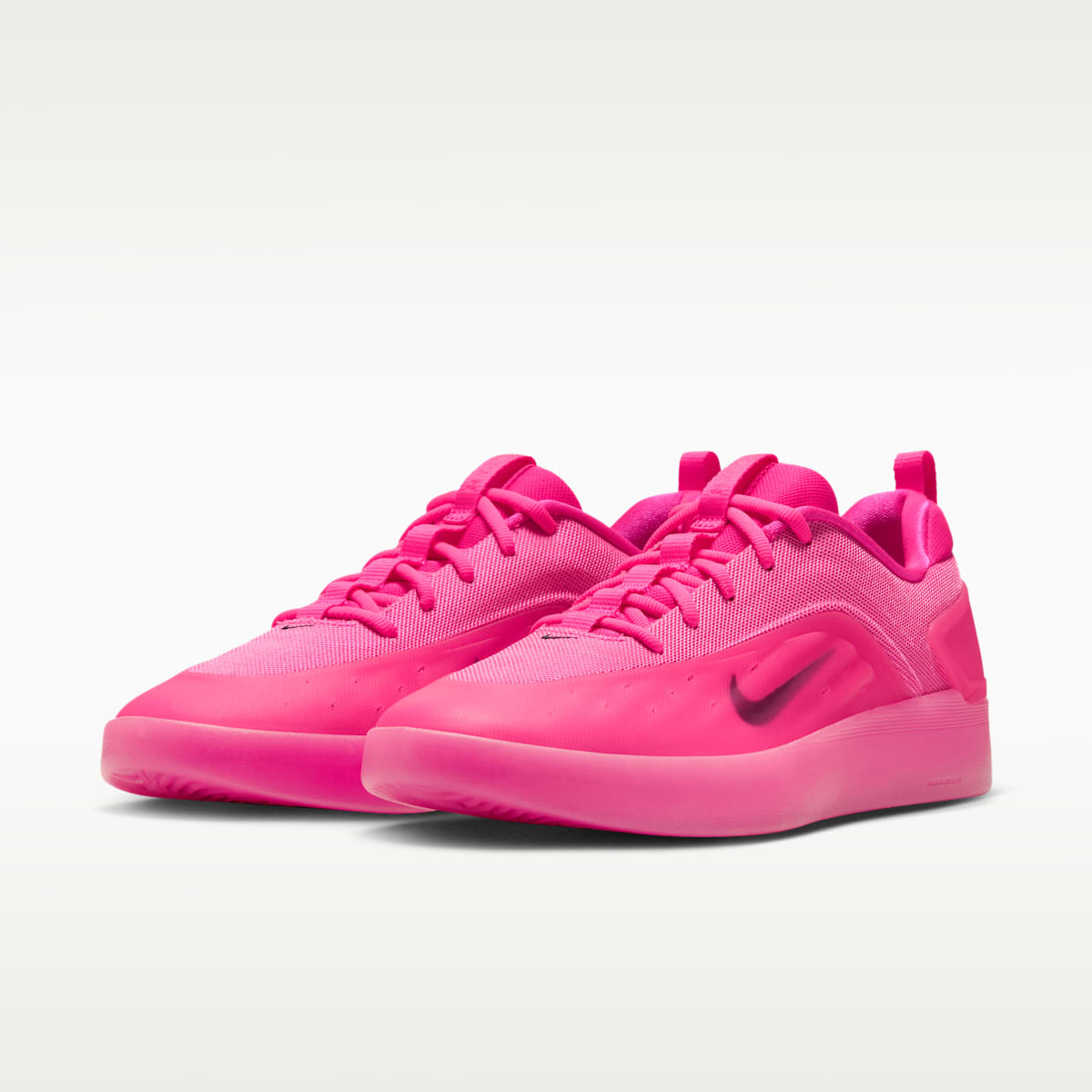 Nike SB Zoom Nyjah 4 Skate Shoes - Hyper Pink/Hyper Pink/Pinksicle/Black - Image 5