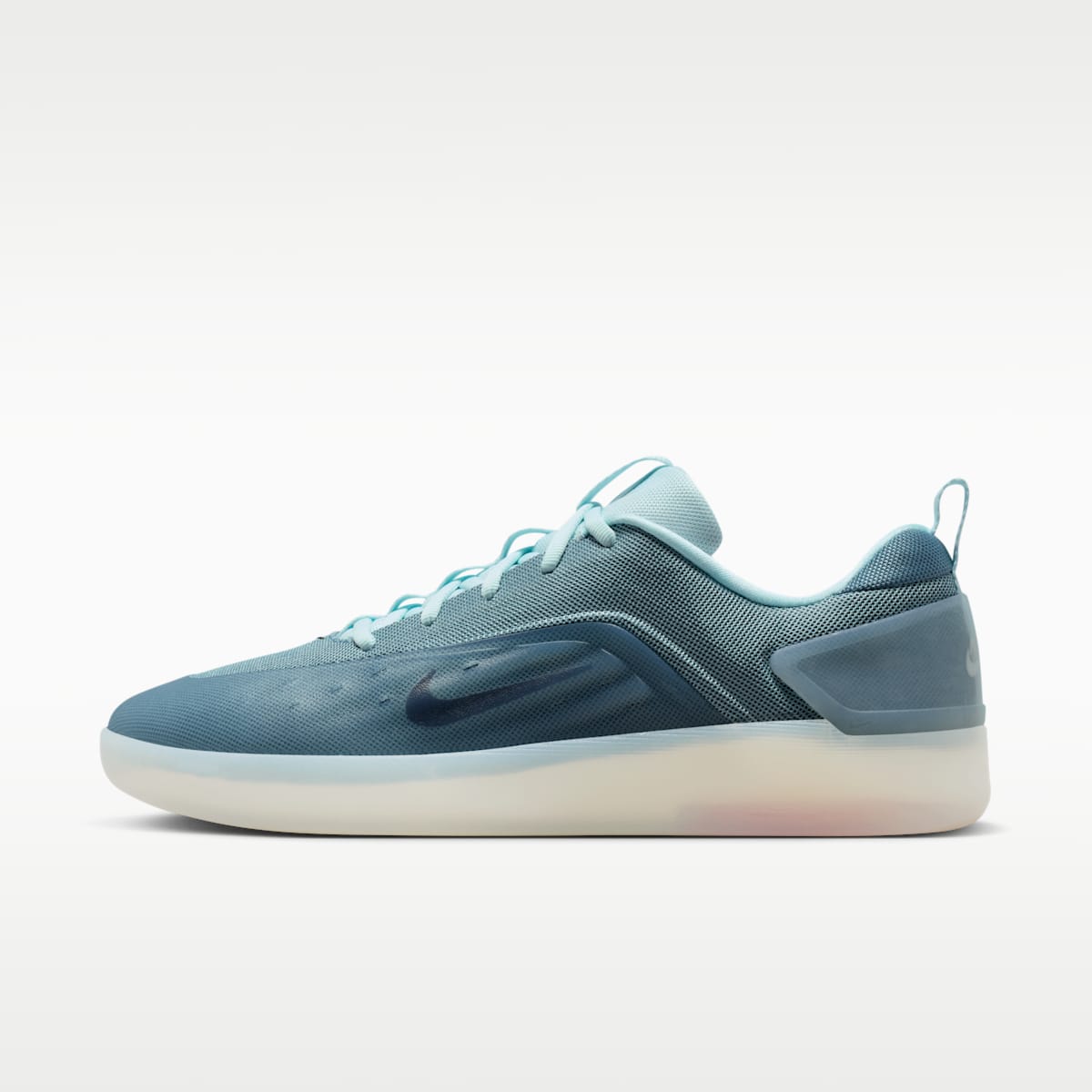 Nike SB Zoom Nyjah 4 Skate Shoes - Glacier Blue/Smokey Blue/Sail/Black - Image 1