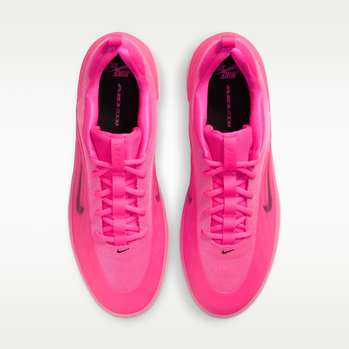Nike SB Zoom Nyjah 4 Skate Shoes - Hyper Pink/Hyper Pink/Pinksicle/Black - Image 4