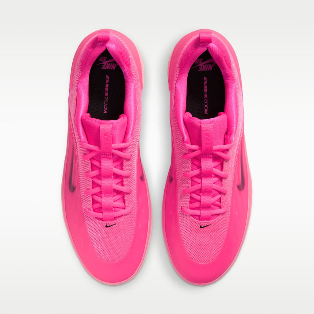 Women's Nike SB Zoom Nyjah 4 Skate Shoes - Hyper Pink/Hyper Pink/Pinksicle/Black