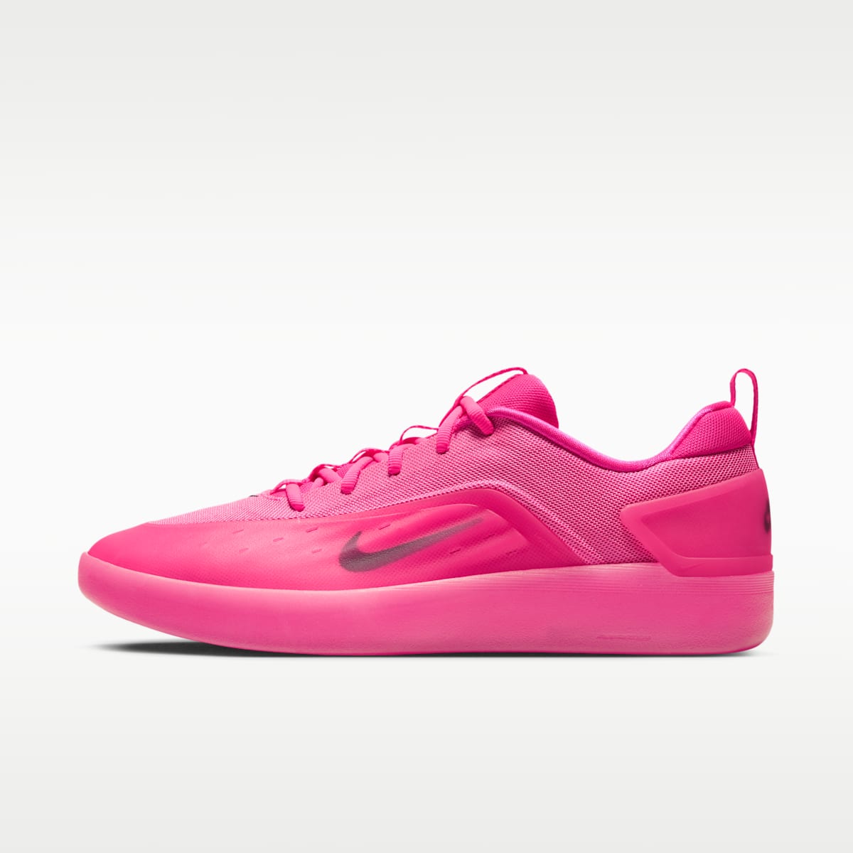 Women's Nike SB Zoom Nyjah 4 Skate Shoes - Hyper Pink/Hyper Pink/Pinksicle/Black