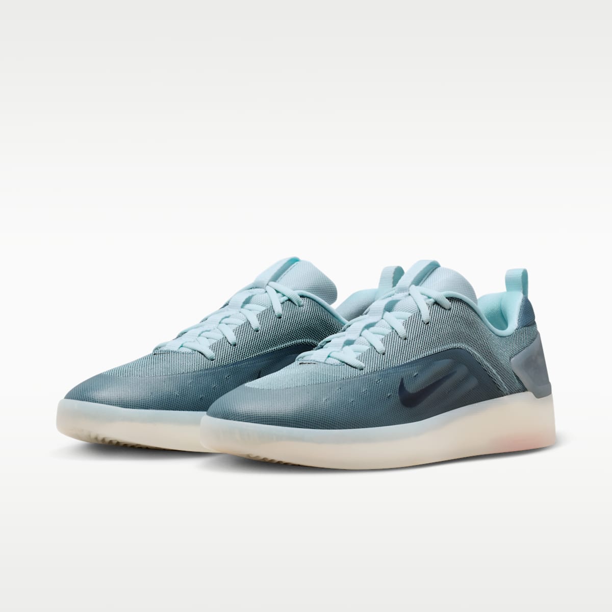 Nike SB Zoom Nyjah 4 Skate Shoes - Glacier Blue/Smokey Blue/Sail/Black - Image 5