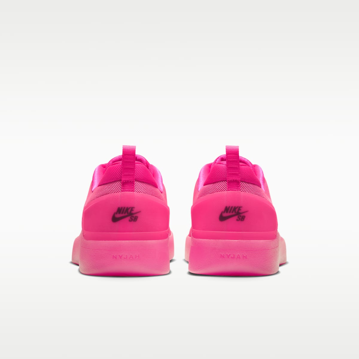 Nike SB Zoom Nyjah 4 Skate Shoes - Hyper Pink/Hyper Pink/Pinksicle/Black - Image 6