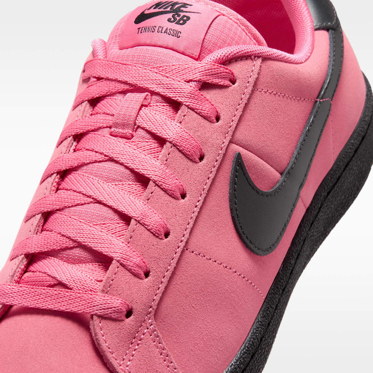 Nike SB Zoom Tennis Classic Skate Shoes - Hyper Pink/Black - Image 7
