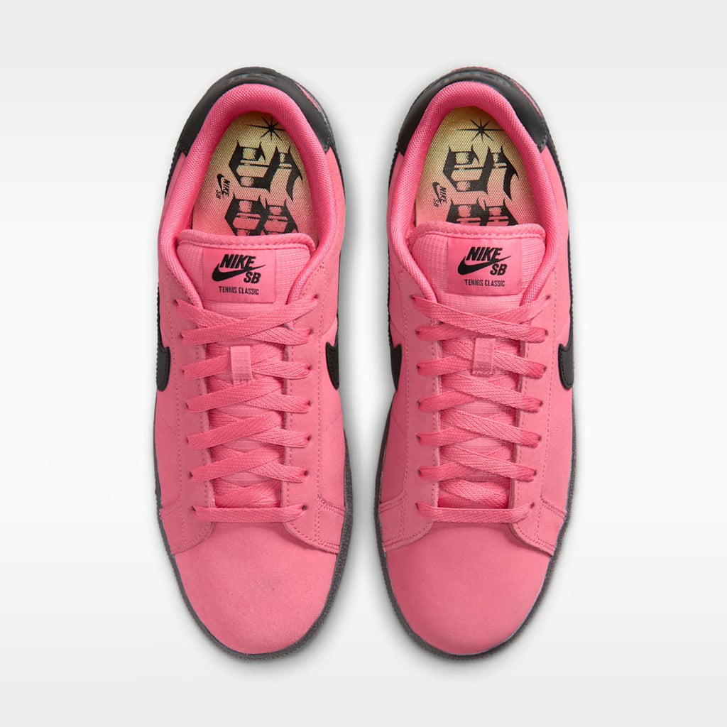 Nike SB Zoom Tennis Classic Skate Shoes - Hyper Pink/Black - Image 4