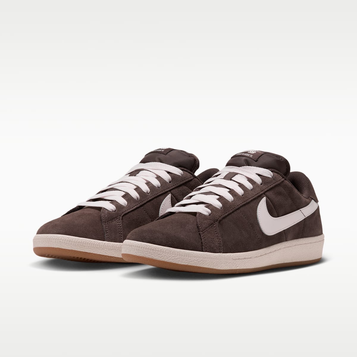Nike SB Zoom Tennis Classic XL  Skate Shoes - Baroque Brown/Gum Light Brown/Sail - Image 5