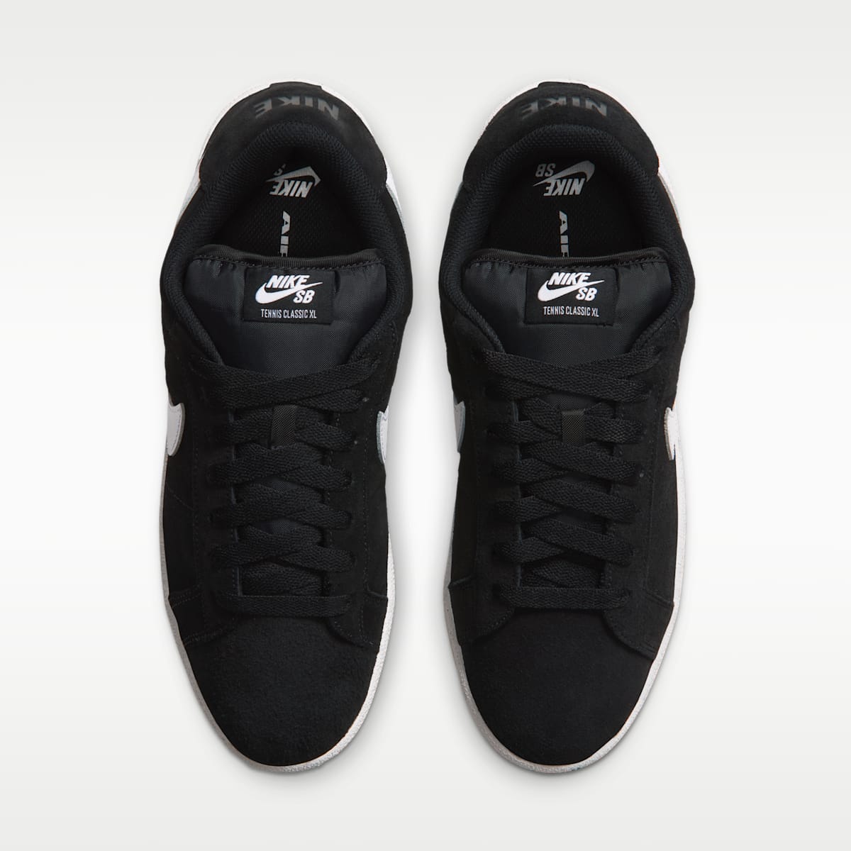 Nike SB Zoom Tennis Classic XL  Skate Shoes - Black/Gum Light Brown/White - Image 4