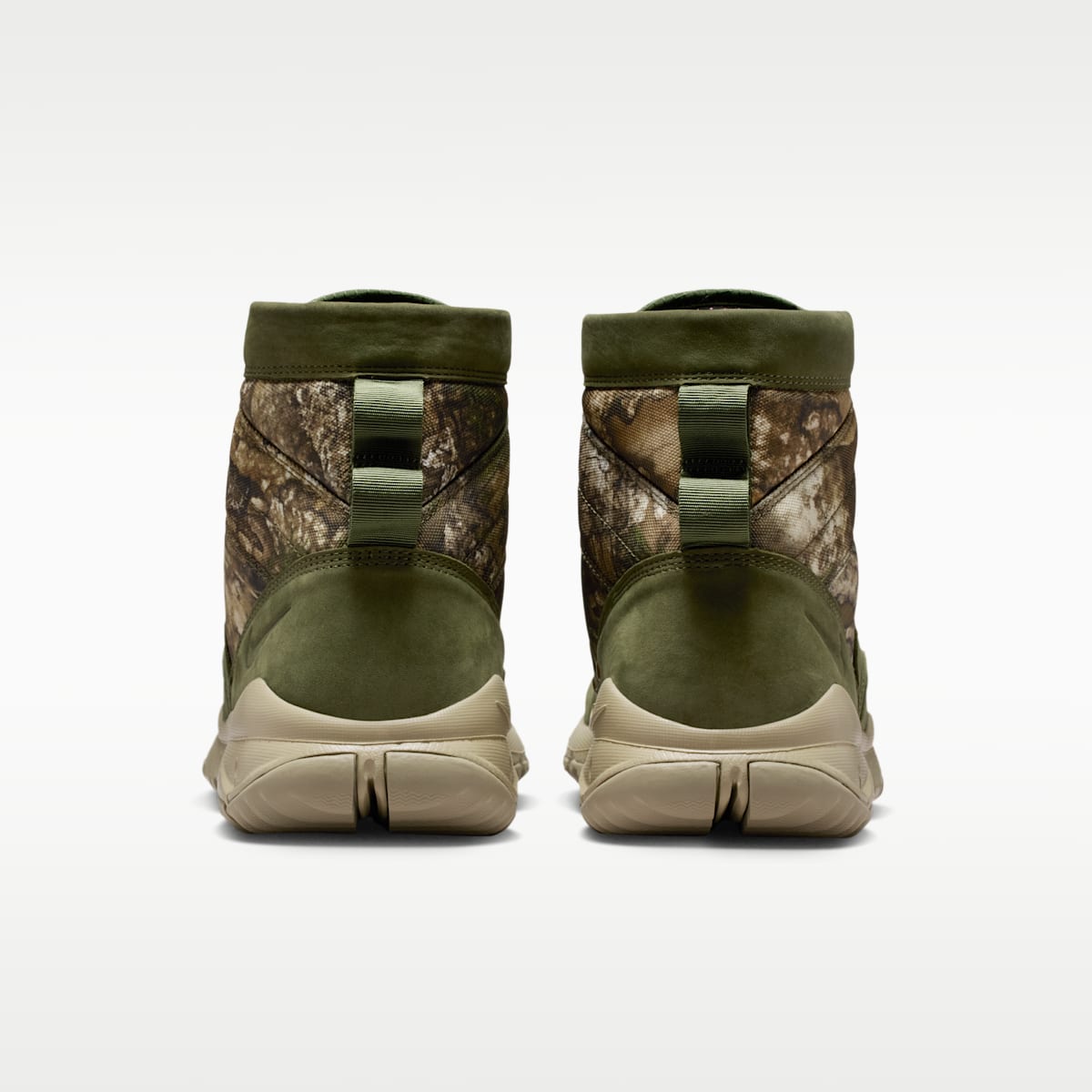 Nike SFB Men's 6" Leather Boots - Rough Green/Bamboo/Umber - Image 6
