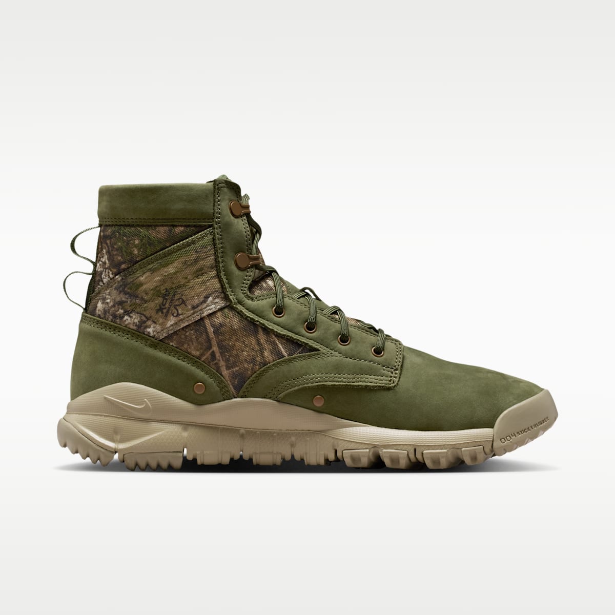 Nike SFB Men's 6" Leather Boots - Rough Green/Bamboo/Umber - Image 3