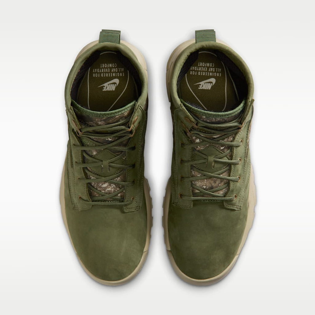 Nike SFB Men's 6" Leather Boots - Rough Green/Bamboo/Umber - Image 4