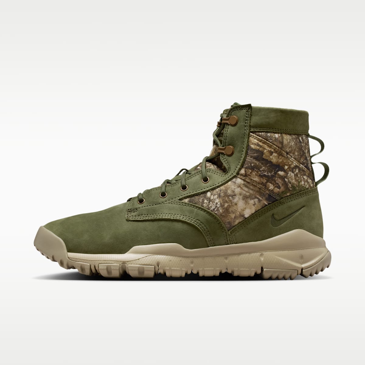 Nike SFB Men's 6" Leather Boots - Rough Green/Bamboo/Umber - Image 1