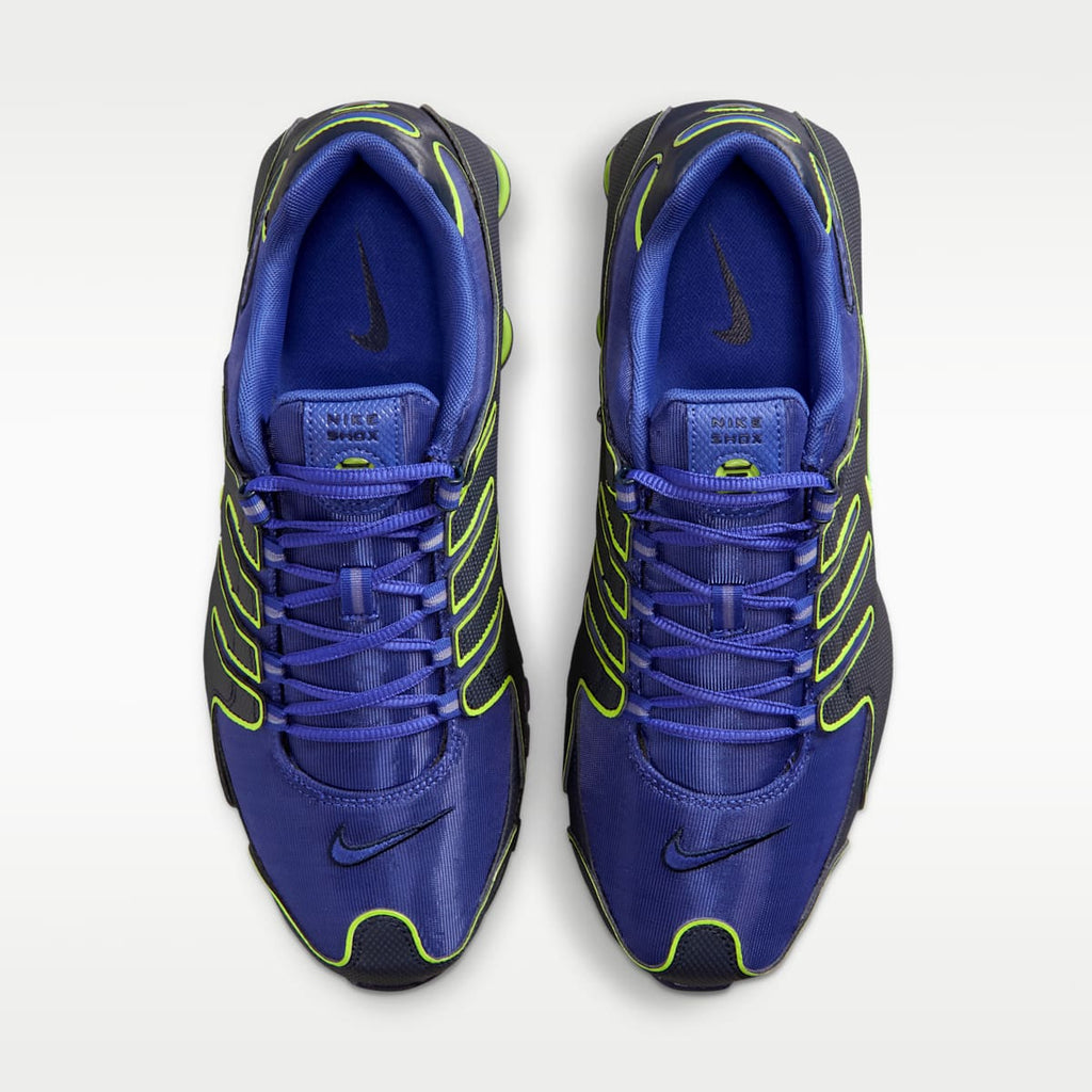 Nike Shox NZ Men's Shoes - Lapis/Blue Void/Volt/Lapis - Image 4