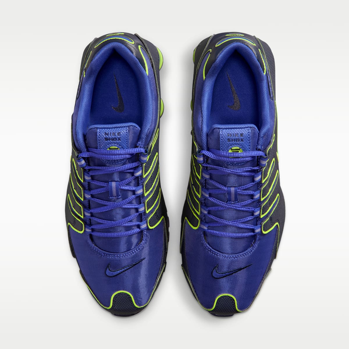 Nike Shox NZ Men's Shoes - Lapis/Blue Void/Volt/Lapis - Image 4