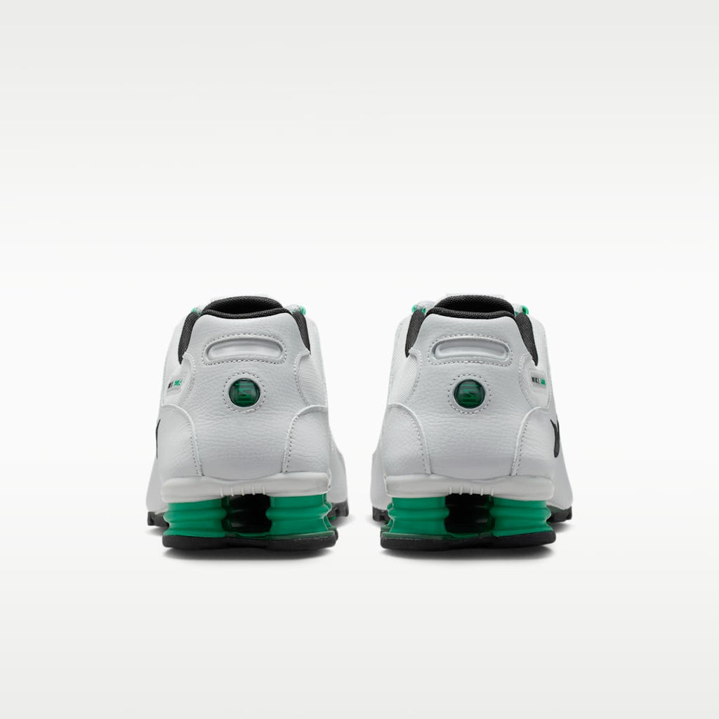 Nike Shox NZ Men's Shoes - Grey Fog/Stadium Green/Fir/Black - Image 6