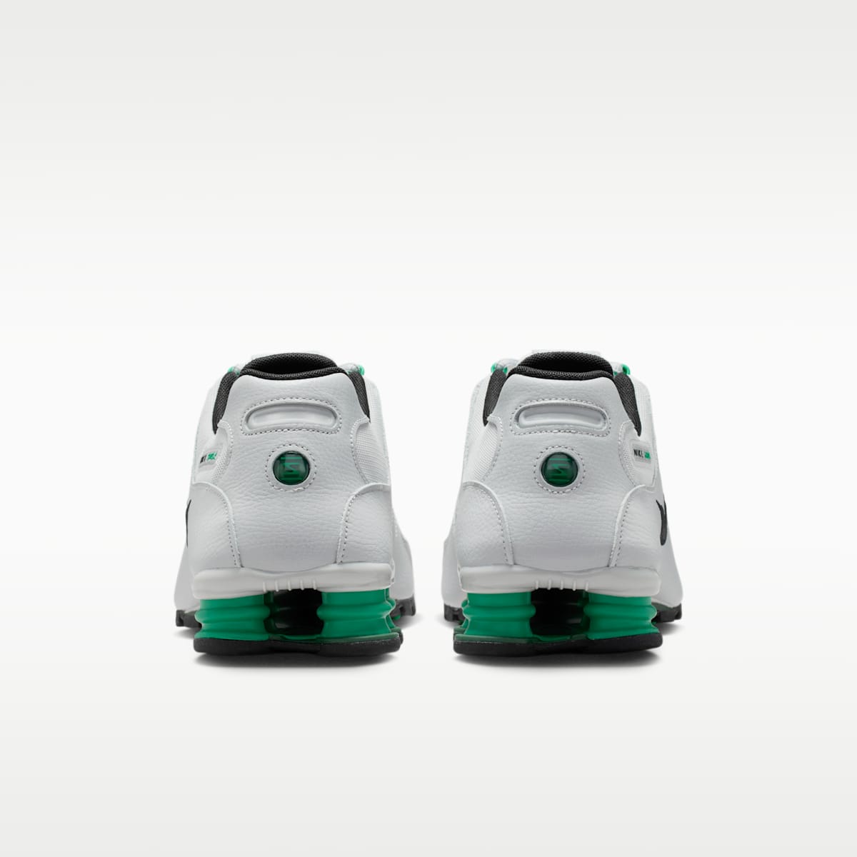 Nike Shox NZ Men's Shoes - Grey Fog/Stadium Green/Fir/Black - Image 6