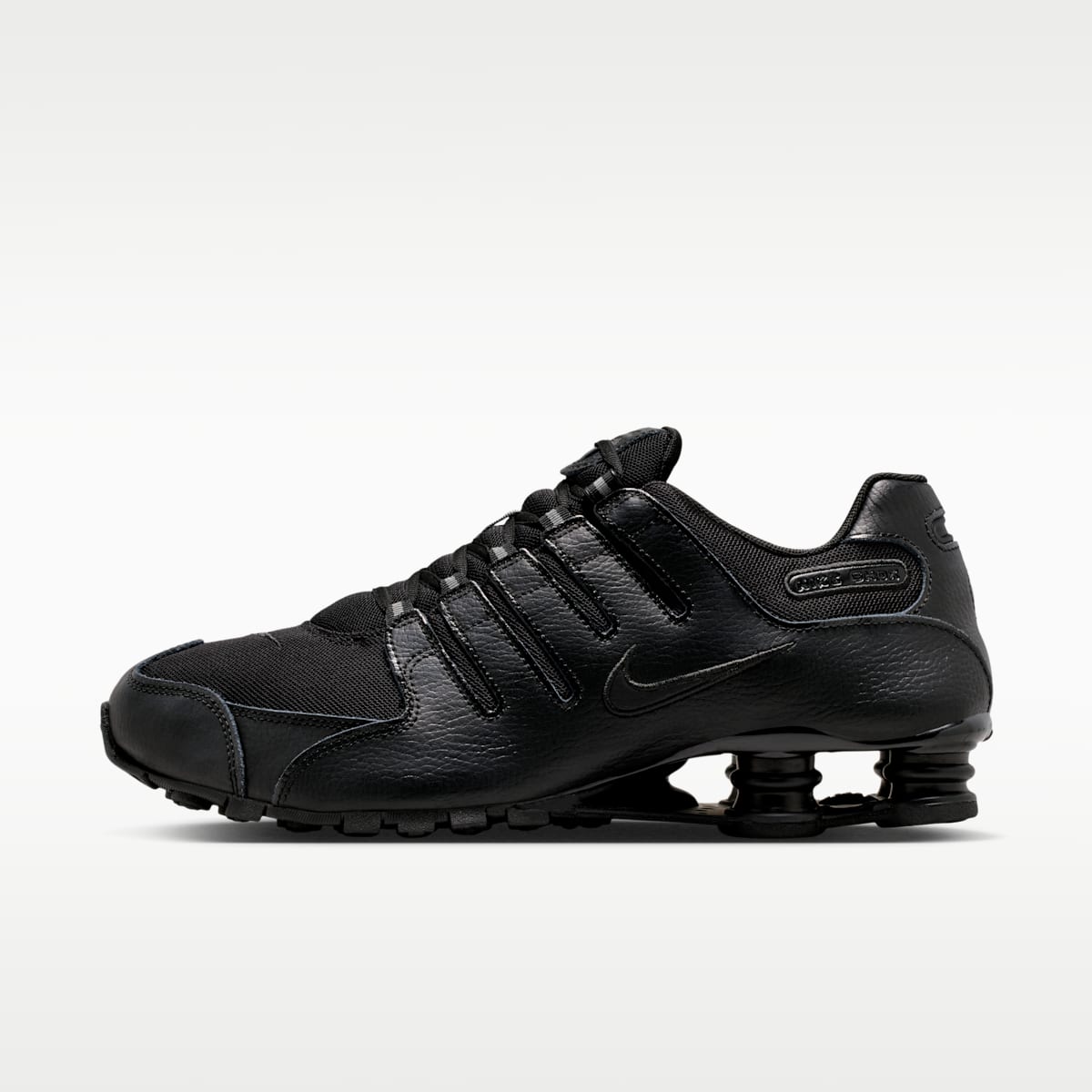 Nike Shox NZ Men's Shoes - Black/Black/Black - Image 1