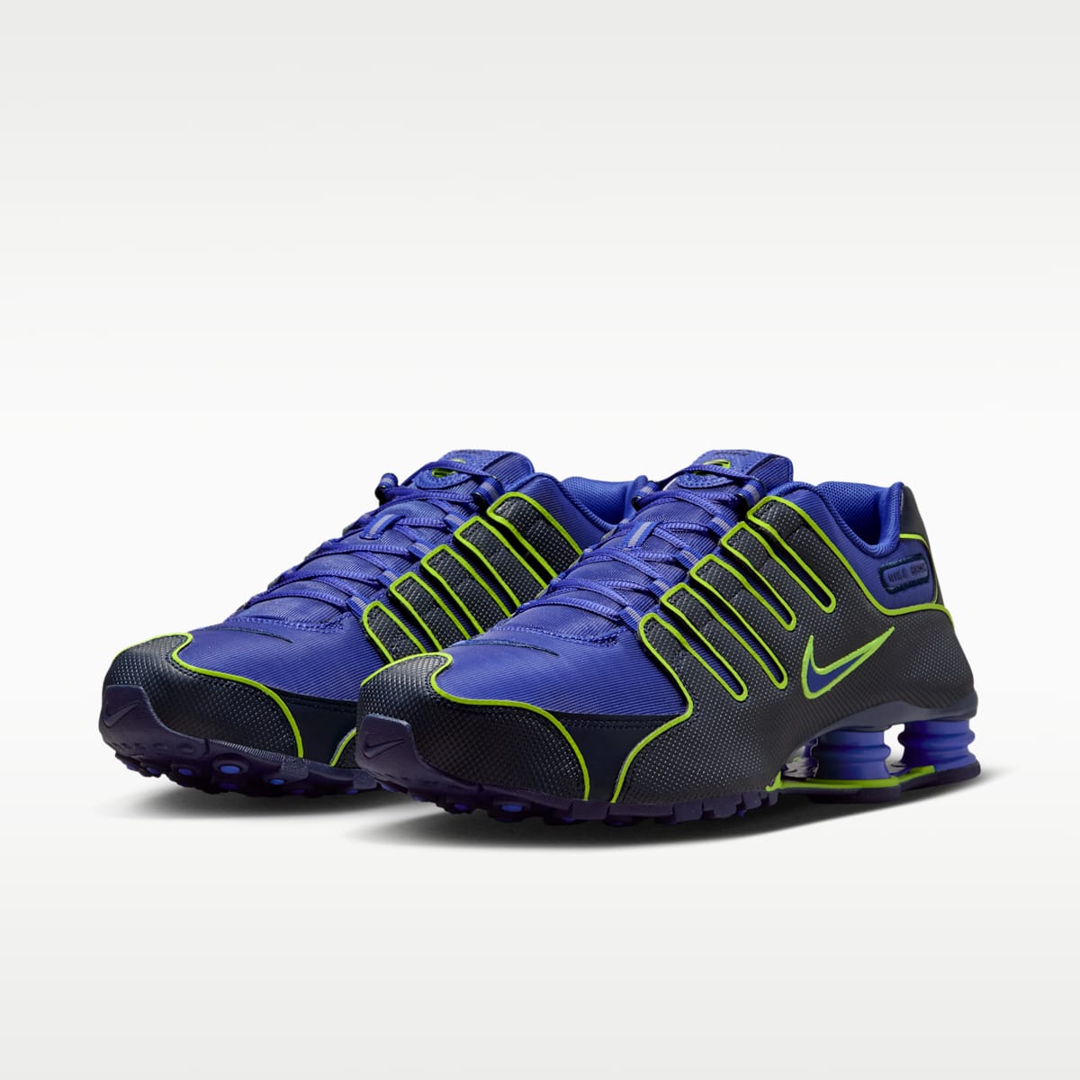 Nike Shox NZ Men's Shoes - Lapis/Blue Void/Volt/Lapis - Image 5