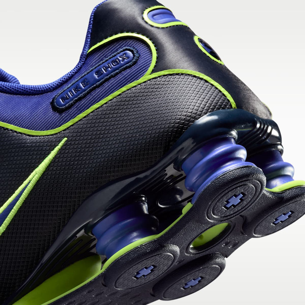 Nike Shox NZ Men's Shoes - Lapis/Blue Void/Volt/Lapis - Image 8