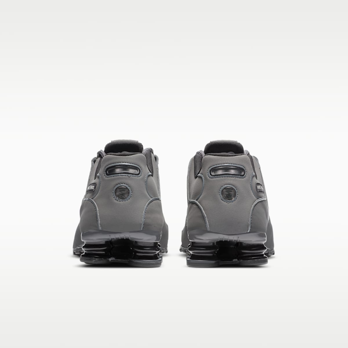 Nike Shox NZ Men's Shoe - Dark Grey/Anthracite/Black/Metallic Iron Ore - Image 6