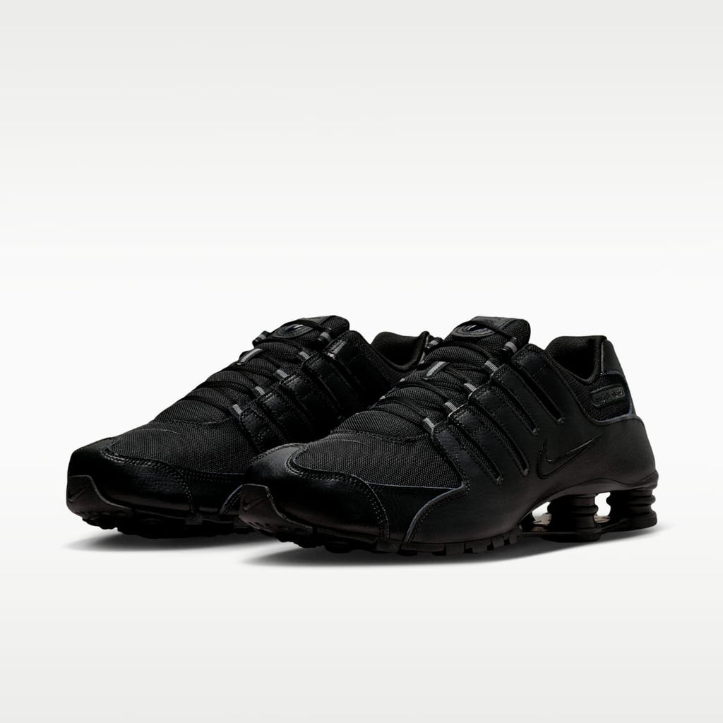 Nike Shox NZ Men's Shoes - Black/Black/Black - Image 5