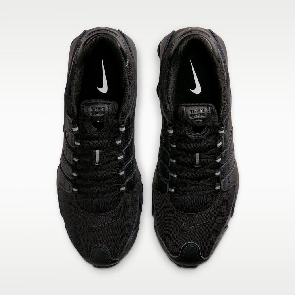 Nike Shox NZ Men's Shoes - Black/Black/Black - Image 4