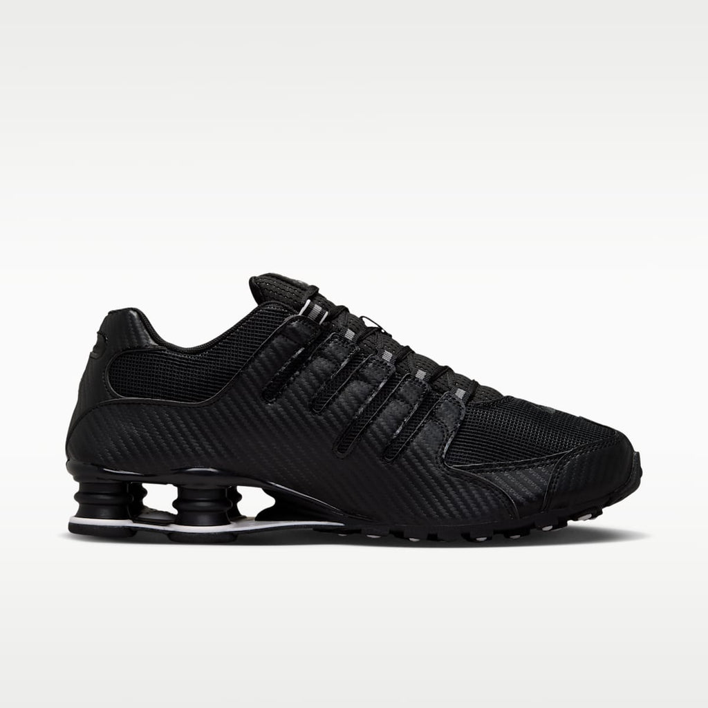 Nike Shox NZ Men's Shoes - Black/White/Black - Image 3