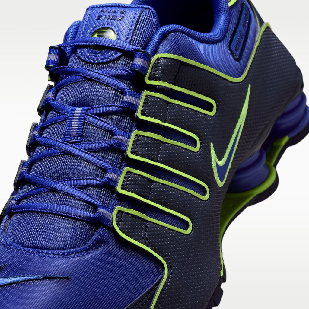 Nike Shox NZ Men's Shoes - Lapis/Blue Void/Volt/Lapis - Image 7