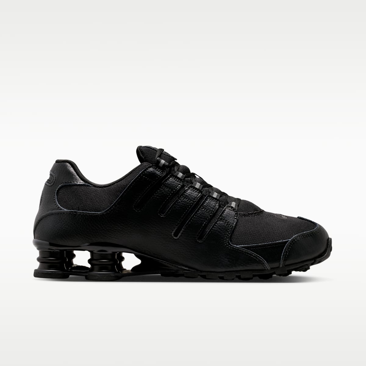 Nike Shox NZ Men's Shoes - Black/Black/Black - Image 3