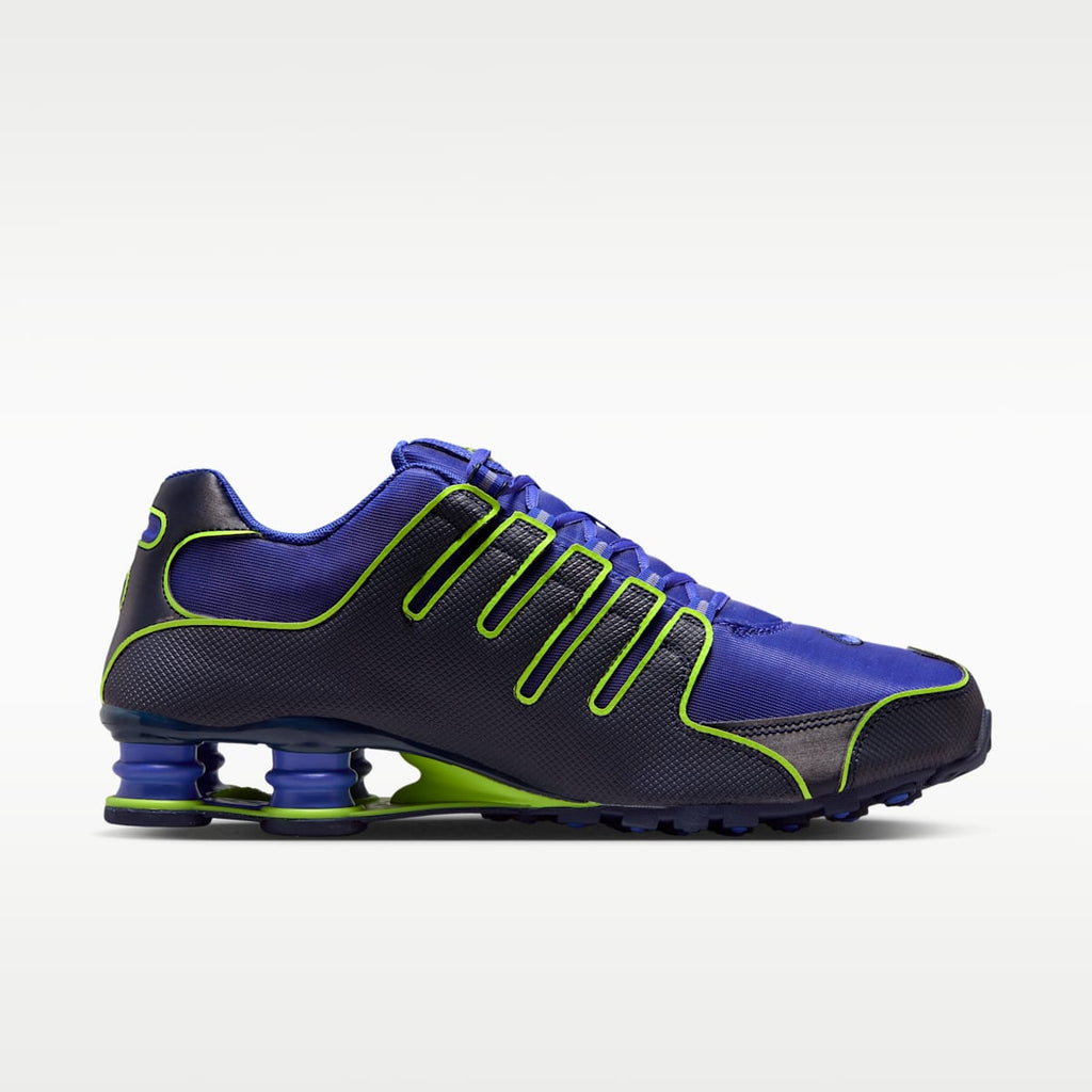 Nike Shox NZ Men's Shoes - Lapis/Blue Void/Volt/Lapis - Image 3